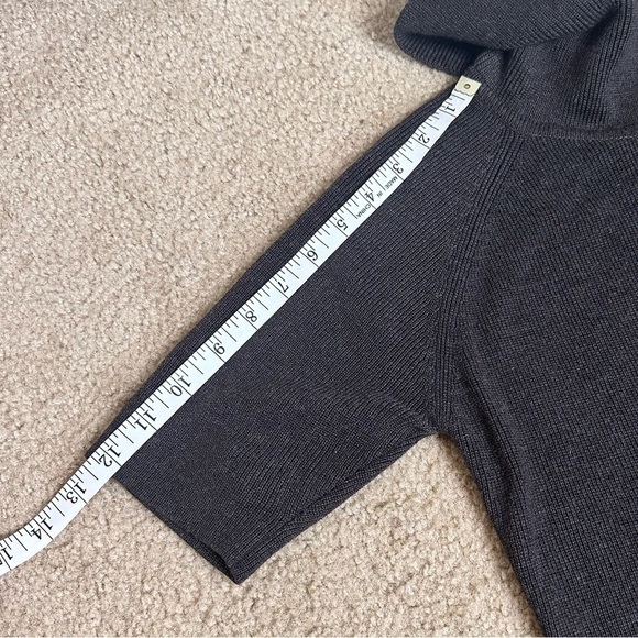 Calvin Klein Brown Zipper Neck Sweater Dress Size M - Picture 7 of 7